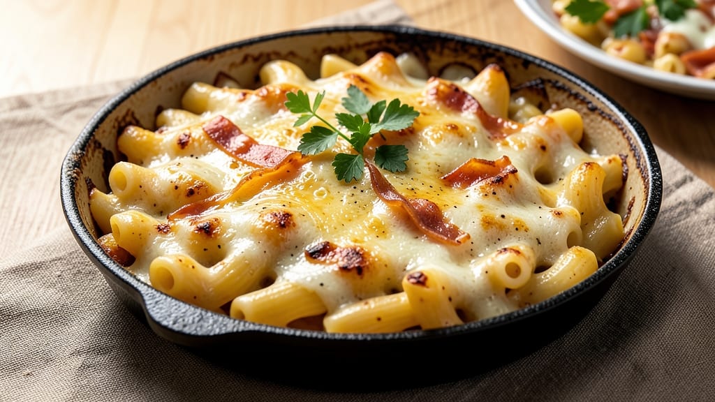 Baked Mac and Cheese Recipe with Cheddar and Mozzarella: Crispy-Topped Cheese Pulls You’ll Beg For More