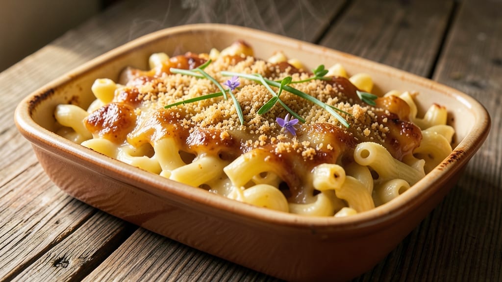 Amish Mac And Cheese Recipe: Homestyle Crispy-Topped Cheese Pulls