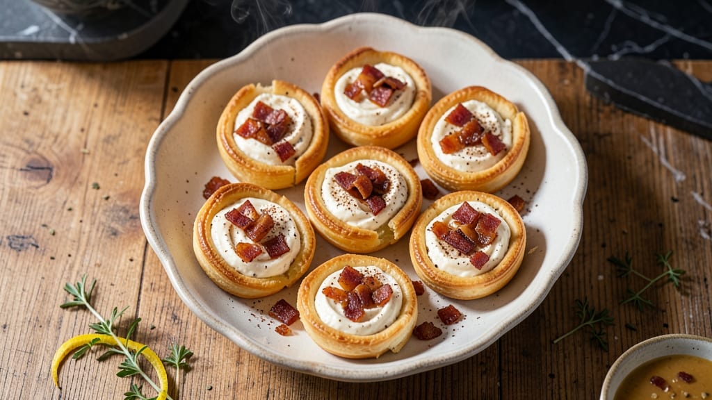 Bacon Cream Cheese Bombs Recipe: Crispy Wraps With Gooey Pull-Apart Centers