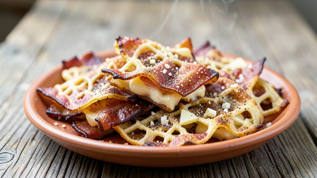 Bacon Cheese Crisps Recipe: Crunchy Bites With Salty-Sweet Pull-Apart Magic