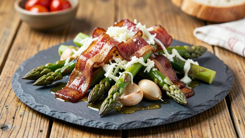 Asparagus Bacon and Cheese Recipe: Crispy Edges, Gooey Pulls in 20 Minutes