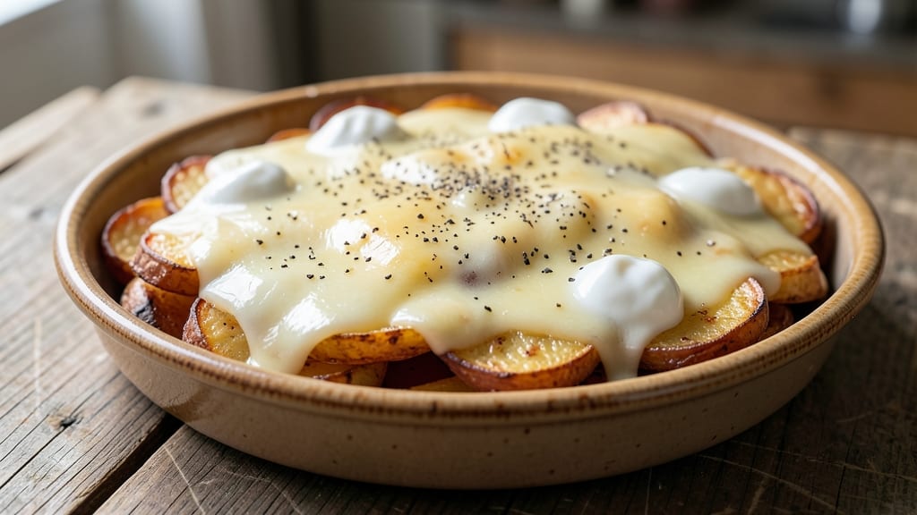 American Cheese Potato Recipe: Crispy Crust, Melty Pull-Apart Cheese Rivers