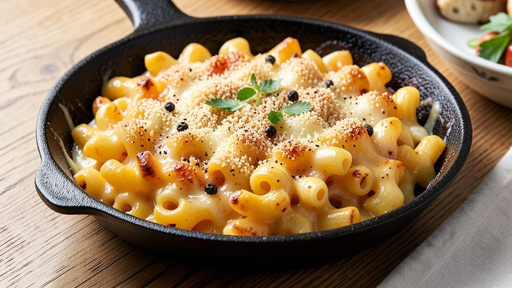 Baked Mac and Cheese Recipe Not Creamy: Crunchy Crust and Sharp Cheddar Bites