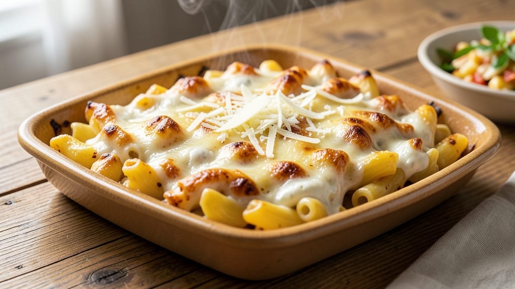 Baked Mac and Cheese With Ricotta Recipe: Ultra-Smooth Texture and Crispy Top