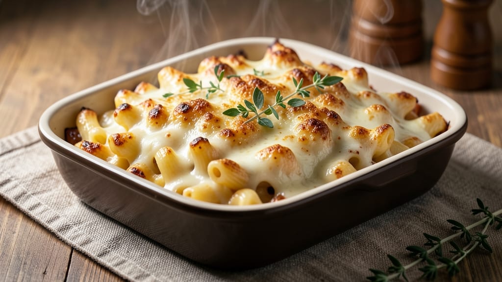 Baked Mac and Cheese Topping Recipe: Crunchy Breadcrumbs Meet Melty Cheese Rivers