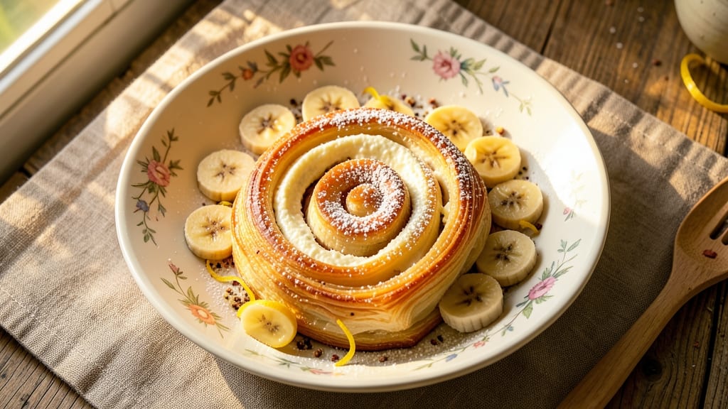 Banana Cheese Rolls Recipe: Flaky Layers with Sweet Banana Swirls