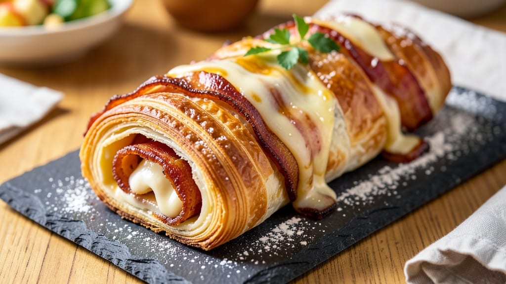 Bacon Cheese Logs Recipe: Smoky Crispy Crust With Pull-Apart Cheese Rivers
