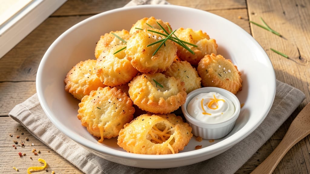 Air Fryer Cheese Puffs Recipe: Crispy Shells With Stretchy Cheese Pulls