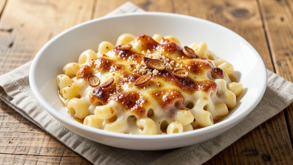 Ashley Christensen's Mac and Cheese Recipe: Crispy Biscuit Top, Gooey Cheddar Rivers