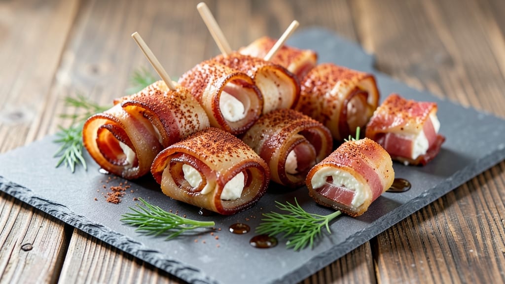 Bacon Cream Cheese Roll-Ups Recipe: Crispy-Edged Bites With Melty Pull-Apart Magic