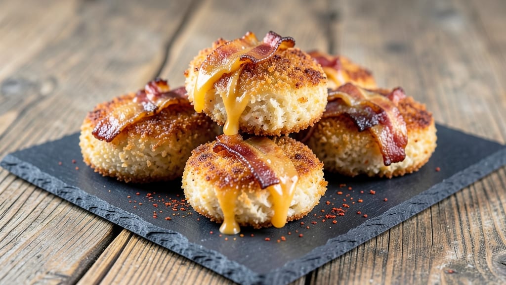 Bacon and Cheese Croquettes Recipe: Crispy Shells With Smoky Pull-Apart Cheese