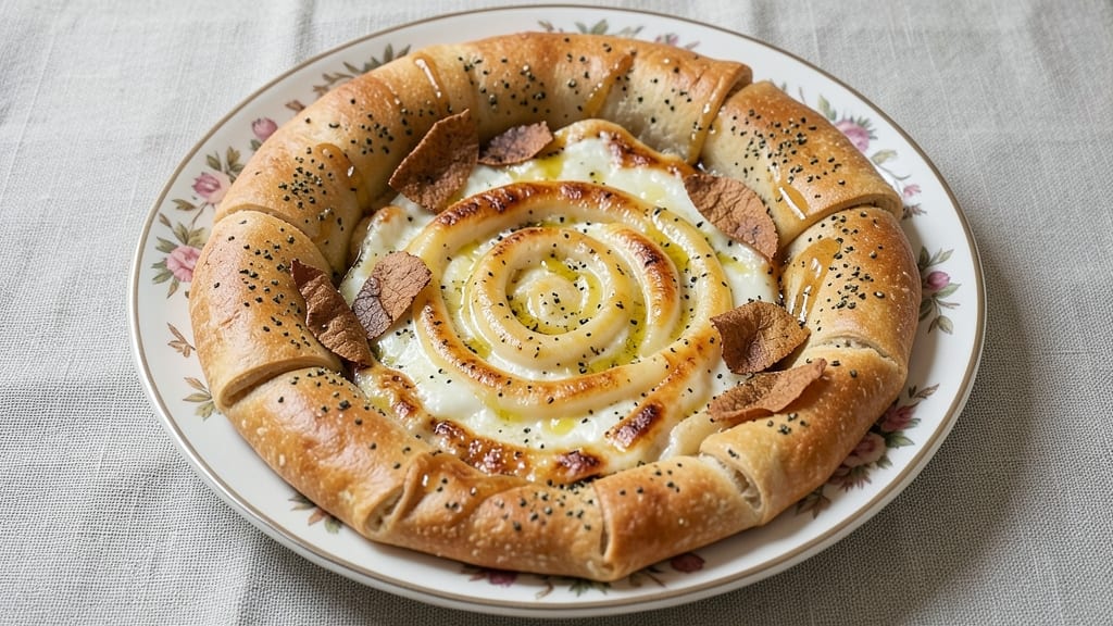 Arabic Cheese Pie Recipe: Flaky Pastry Crust With Warm Za'atar Spice