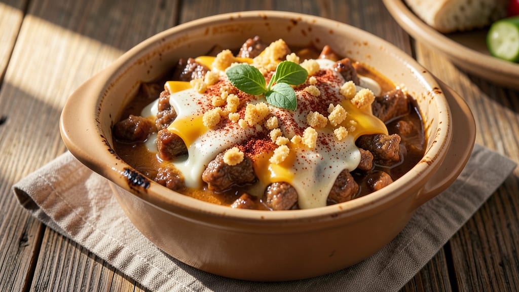 Beef and Cheese Dip Crock Pot Recipe: Smoky Cheddar Pull-Apart Crunch