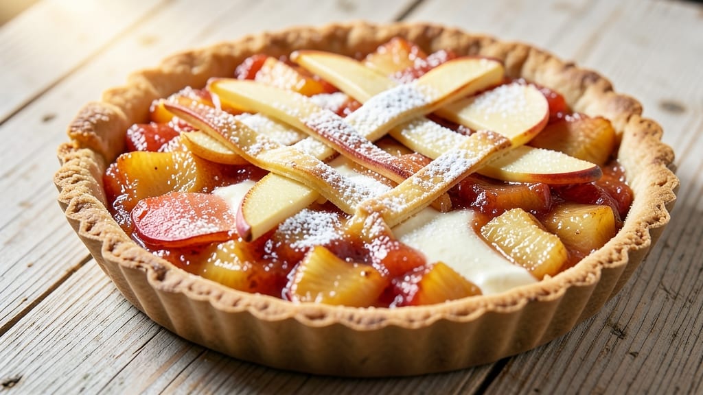Apple Cream Cheese Tart Recipe: Buttery Crust Meets Tangy-Sweet Filling