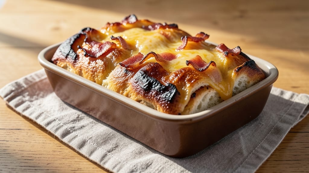 Bacon Cheese Bread Machine Recipe: Crispy Crust and Pull-Apart Cheese Rivers