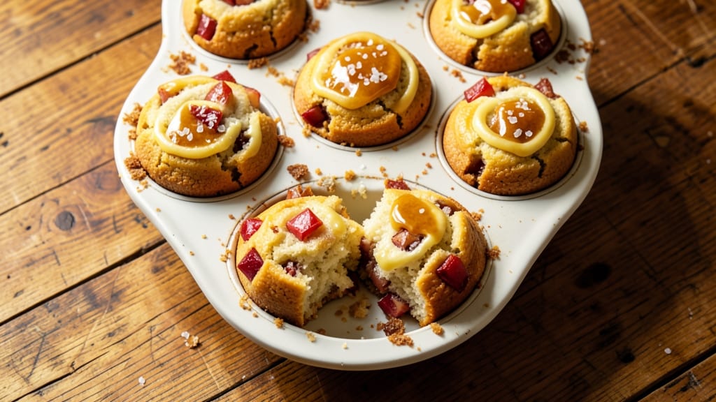Apple Cream Cheese Muffins Recipe: Spiced Apple Pie Flavor With Crumb Top