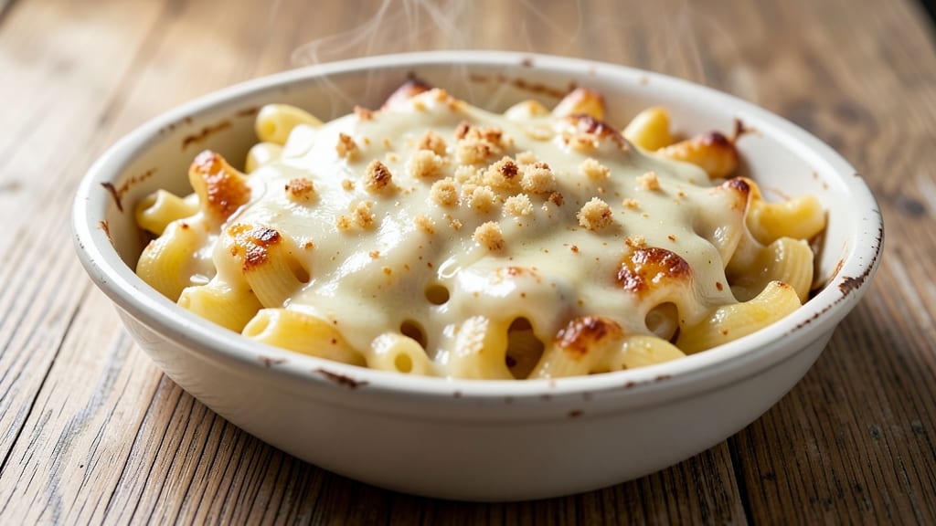 Baked Macaroni and Cheese Recipe From Scratch: Crispy Breadcrumbs Over Ultra-Smooth Cheese