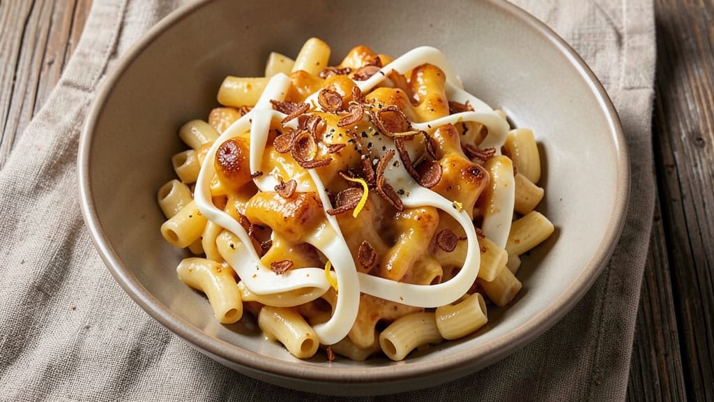 Atlanta Mac and Cheese Recipe: Crispy Buttermilk Biscuit Top, Gooey Cheddar Layers