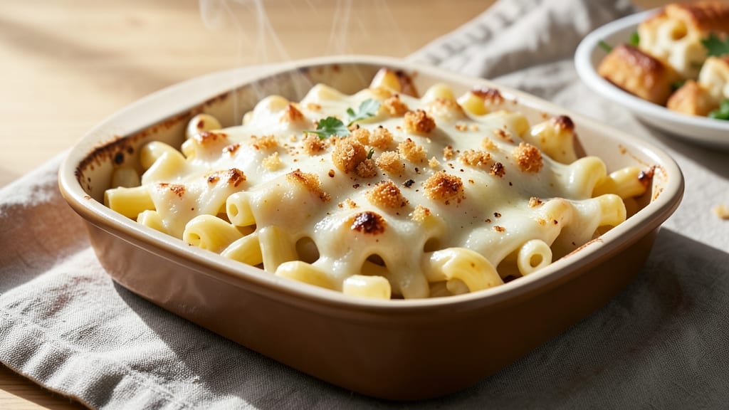 Baked Mac and Cheese Recipe Using Heavy Cream: Ultra-Smooth Velvety Texture