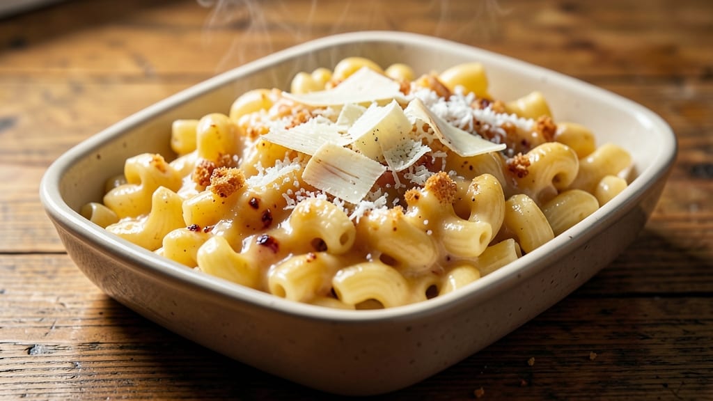 Andrew Gruel Mac and Cheese Recipe: Crispy-Topped, Triple-Cheese Pull-Apart Magic