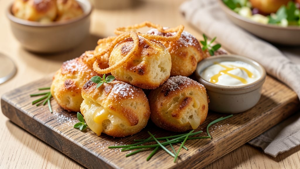 Bavarian Inn Potato Cheese Puffs Recipe: Golden Crust Pull-Apart Magic