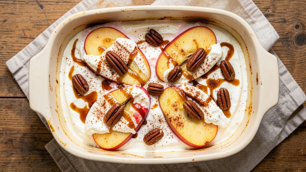 Baked Apple Cinnamon Cottage Cheese Recipe: Warm Spiced Crunch With Tangy Sweetness
