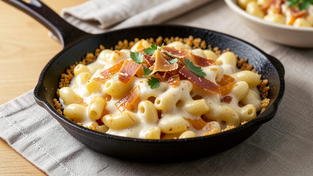 Anthony's Macaroni and Cheese Recipe: Crispy Breadcrumbs Over Ultra-Smooth Cheddar