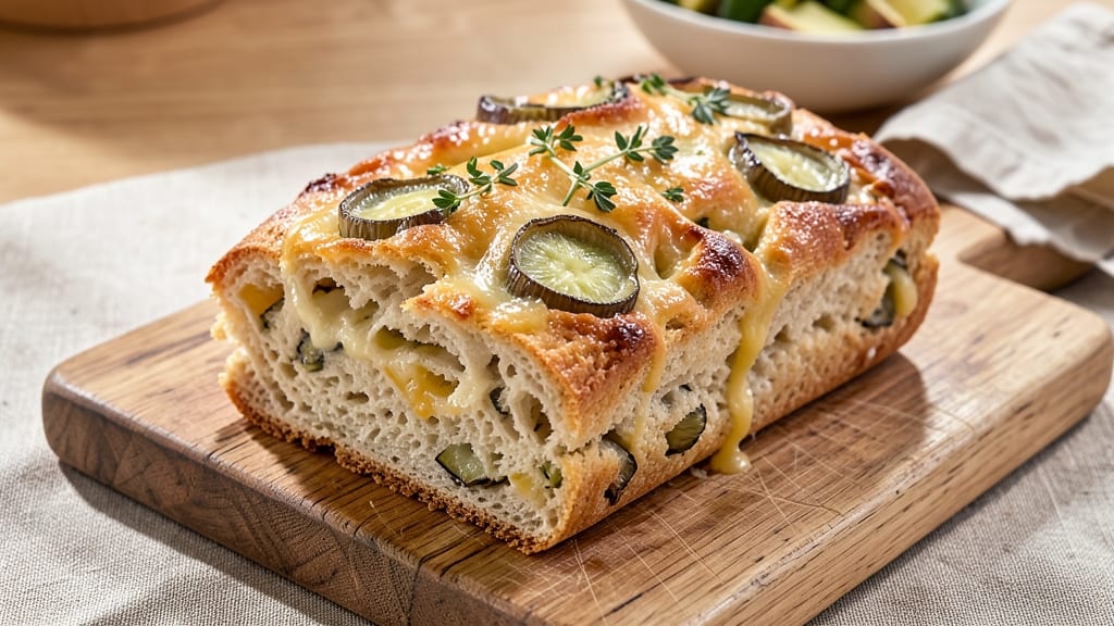 Artichoke Cheese Bread Recipe: Crispy Top With Artichoke-Packed Gooey Core