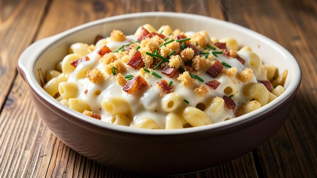 Arby's Loaded Mac and Cheese Recipe: Crispy Top, Smoky Bacon, and Cheese Pull-Apart Bliss