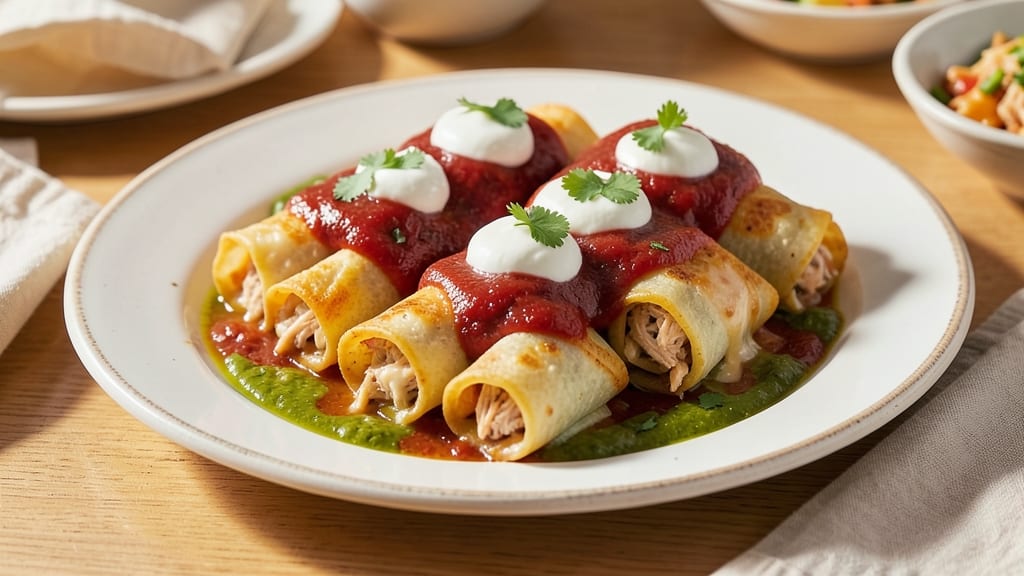 Abuelos Cheese Enchiladas Recipe: Crispy Tortilla Shells With Gooey Cheese Rivers