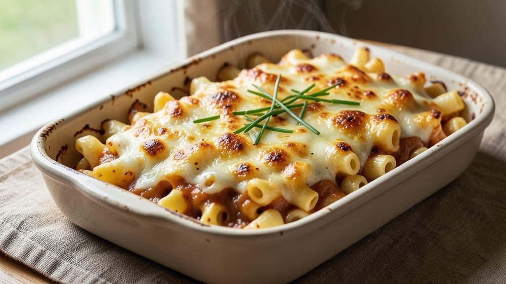 Baked Garlic Mac and Cheese Recipe: Crispy Breadcrumbs Meet Gooey Cheese Rivers