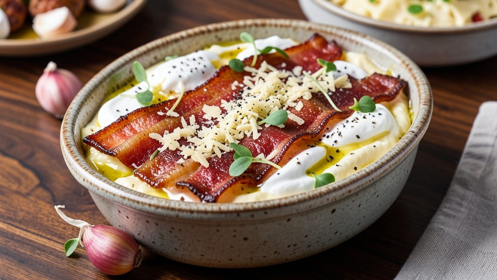 Bacon Cheddar Cheese Spread Recipe: Smoky-Spiced Dip with Crunchy Bacon Bites