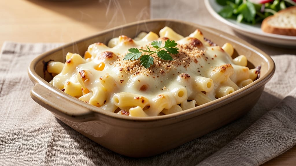 Joshua Weissman's Baked Mac and Cheese Recipe: Crispy Breadcrumbs Meet Ultra-Creamy Cheese Rivers