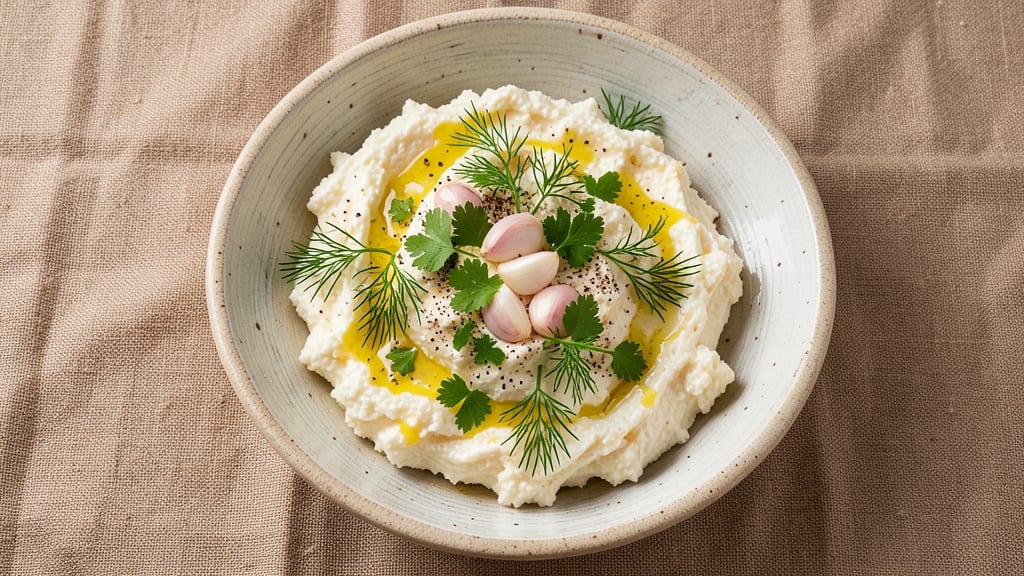Armenian Cheese Recipe: Tangy White Cheese Baked With Herbs and Garlic