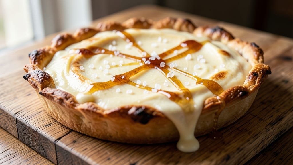 Bake Cheese Tart Recipe: Flaky Crust, Gooey Cheese Pull-Apart Magic