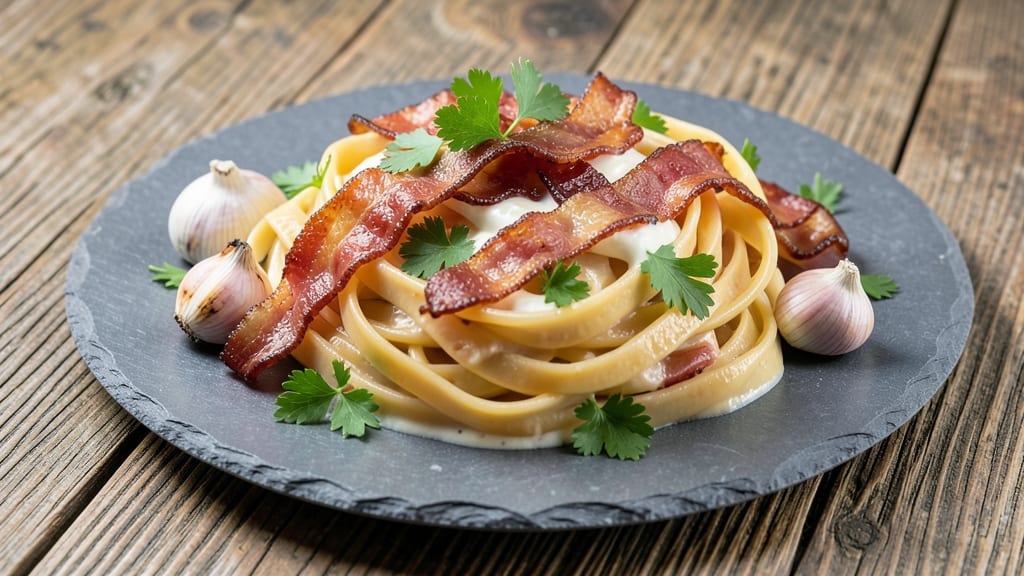 Bacon Cream Cheese Pasta Recipe: Crispy Bacon Bites and Melty Cheese Twirls