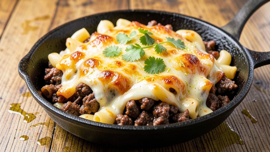 Baked Taco Mac and Cheese Recipe: Crispy Tortilla Crunch Meets Spicy Cheese Pulls