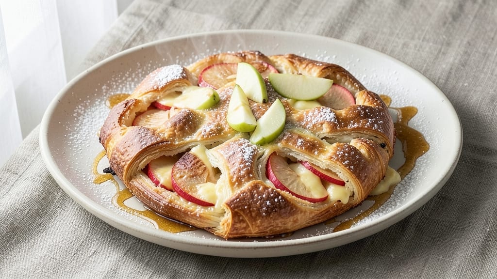 Apple Cheese Pastry Recipe: Flaky Crust Hugs Spiced Apple-Cheddar Filling
