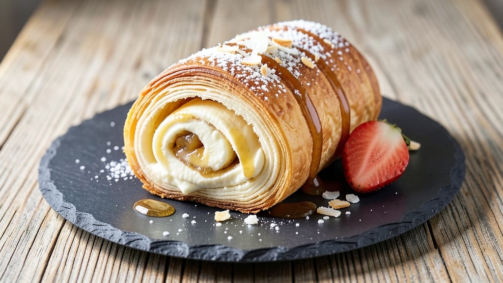 Banana Cream Cheese Rolls Recipe: Swirled Sweetness With Buttery Crust Layers