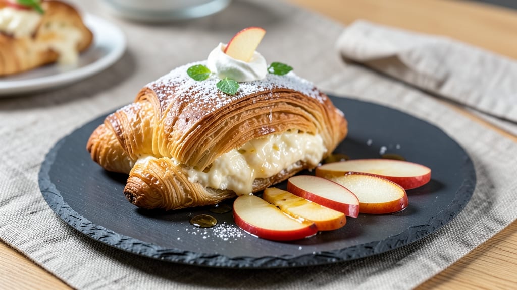 Apple Cream Cheese Croissants Recipe: Flaky Layers With Sweet-Tangy Filling
