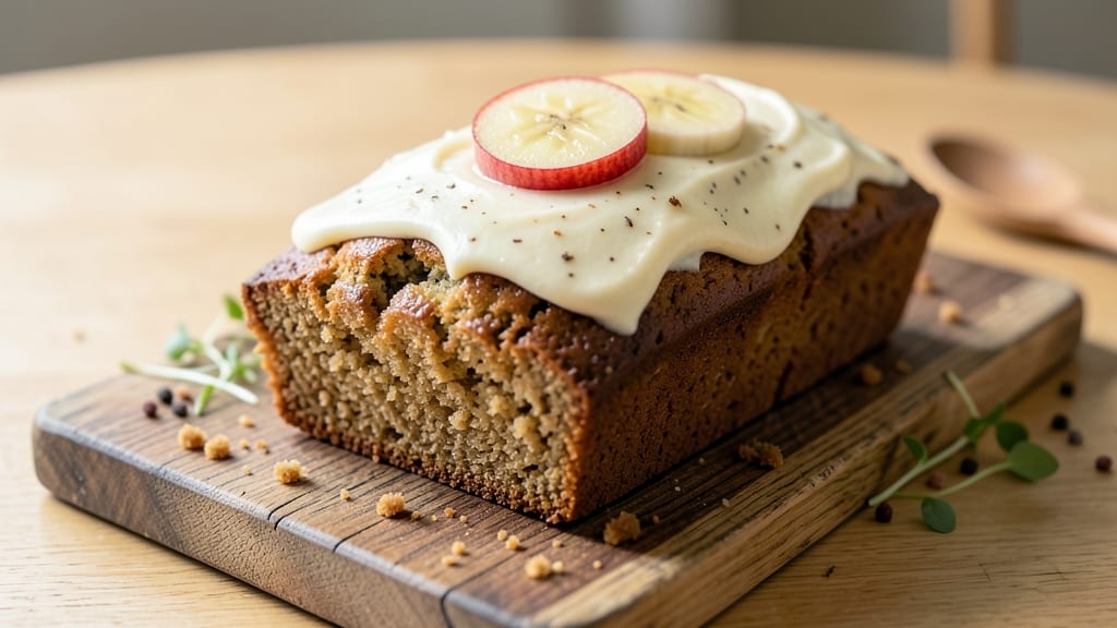 Banana Bread Recipe With Cream Cheese Frosting: Swirls of Spice and Sweetness in One Loaf