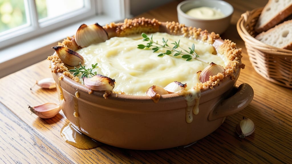Baked Cheese Fondue Recipe: Triple-Layered Crunch With Warm Cheese Rivers