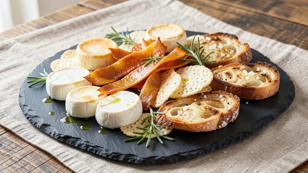 99 Restaurant Cheese and Crackers Recipe: Warm Cheese Pulls With Crispy Bread Bites
