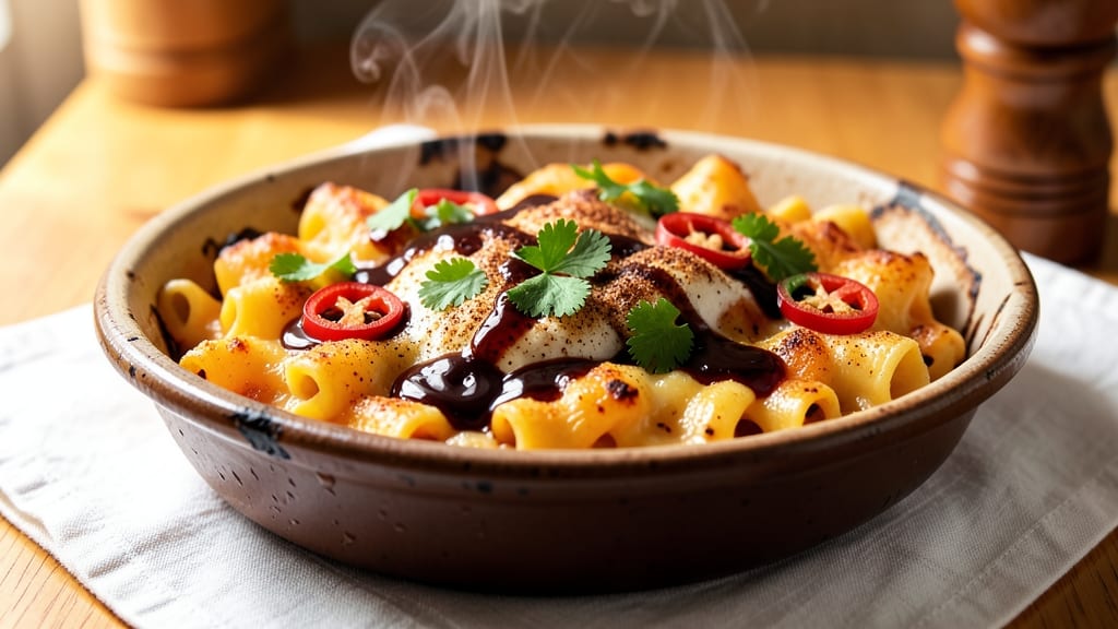 Baked Mac and Cheese Recipe Caribbean Style: Jerk-Spiced Crunch and Tangy Cheddar Bliss