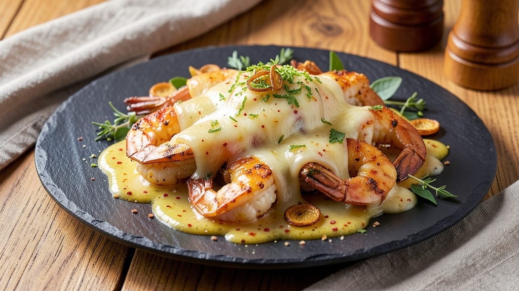 Baked Cheese Prawns Recipe: Crispy Shells With Melted Cheese Rivers