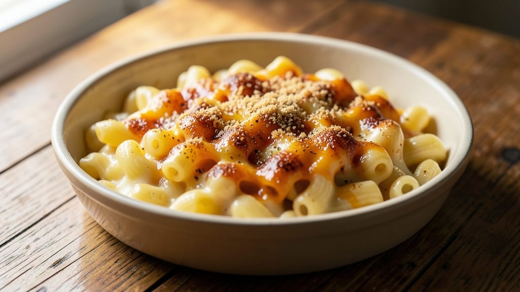 American Mac and Cheese Recipe UK: Bistro-Style Crispy Crust With Velvety Cheddar