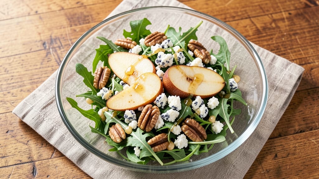 Barefoot Contessa's Pear and Blue Cheese Salad Recipe: Sweet-Tart Balance With Crispy Pecans
