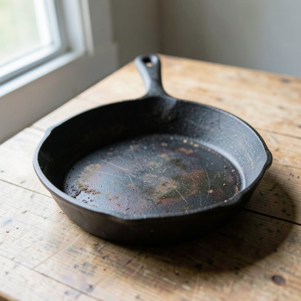 The cast iron skillet