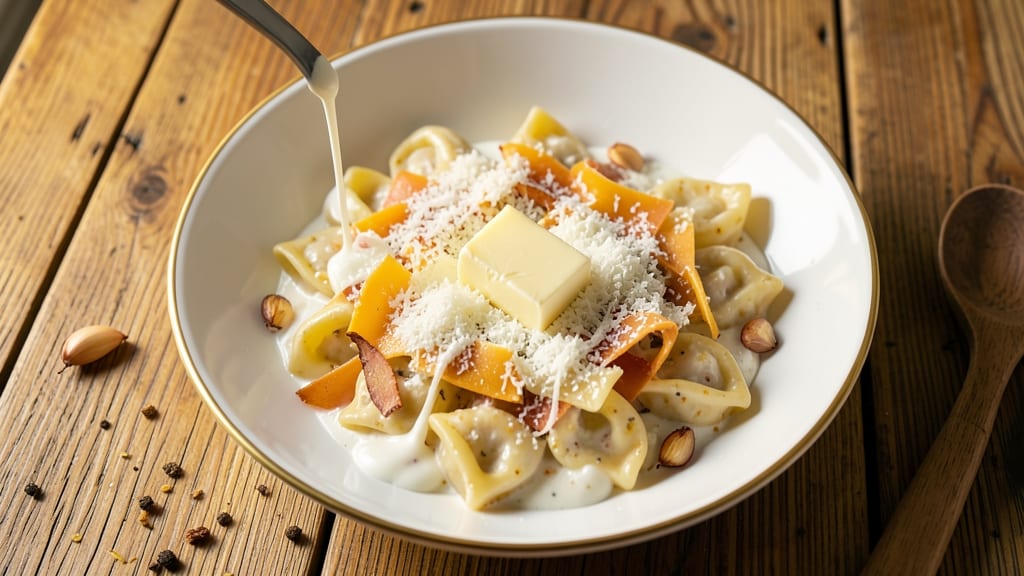 Barilla 3 Cheese Tortellini Recipe: Baked to Golden Crust With Gooey Pull-Apart Cheese