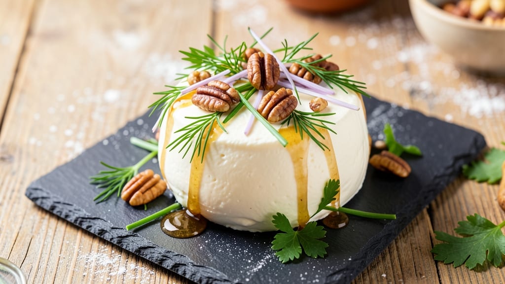 Award-Winning Cheese Ball Recipe: Herb-Infused Cream Cheese With Crunchy Nutty Topping